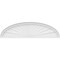 Ekena Millwork Elliptical Sunburst Architectural Grade PVC Pediment, 42"W x 11-1/2"H x 2"P PEDPS042X115ELL01 - alternate 6